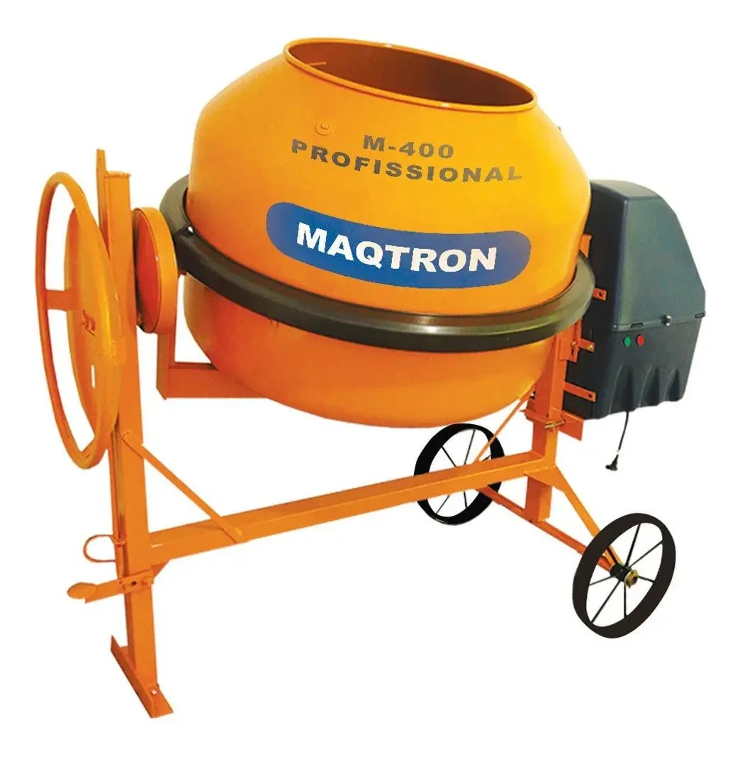 Betoneira 400 Litros Sem Motor Com Roda De Ferro. - Maqtron