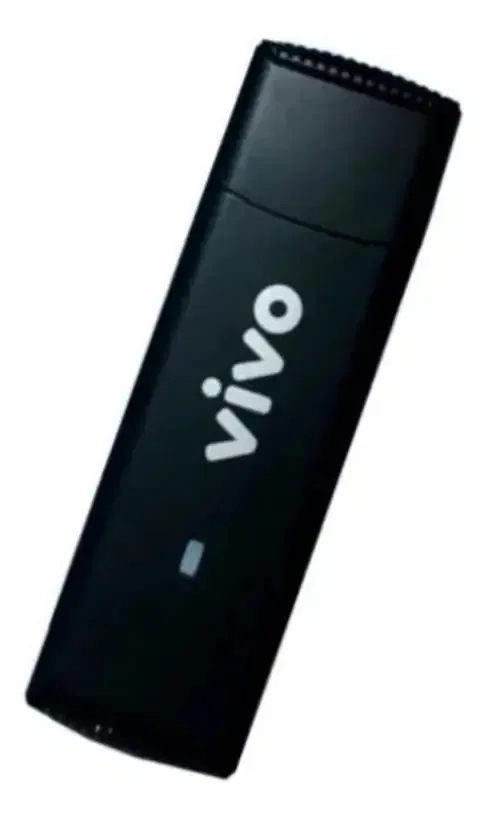 Mini Modem Huawei E1756 3g Chip 4g Vivo Internet Sms Cor Preto