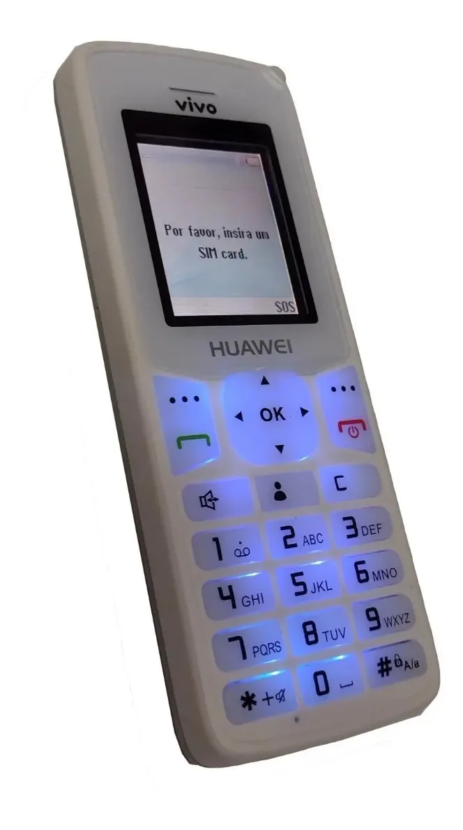 Telefone Fixo Huawei F661 Com Chip 3G e Identificação De Chamadas