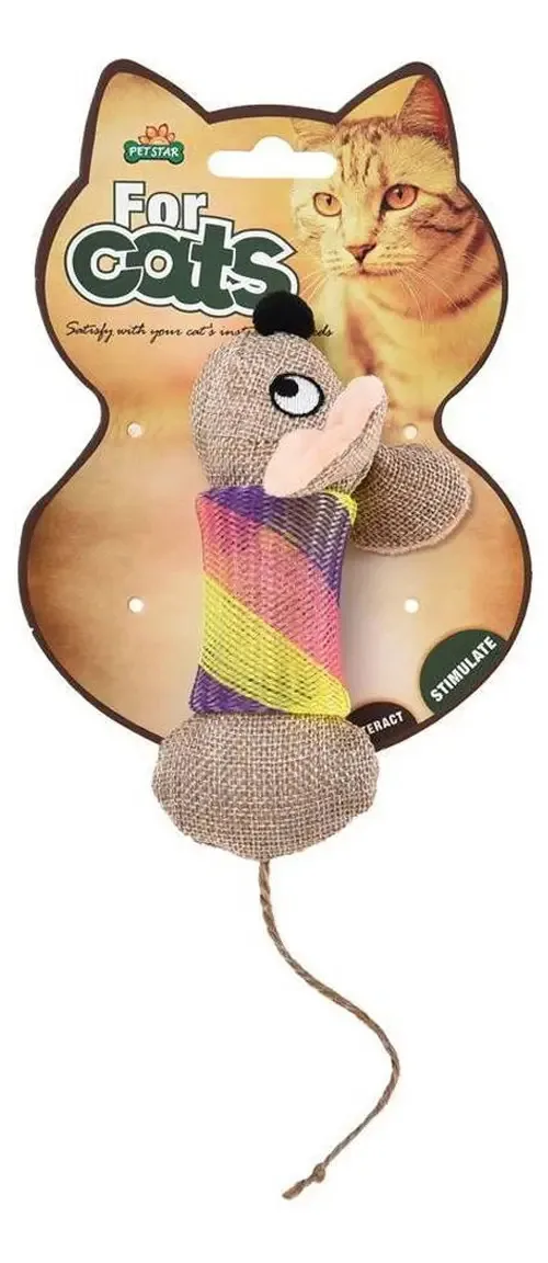 Brinquedo Para Gatos Cat Mouse Pet Star