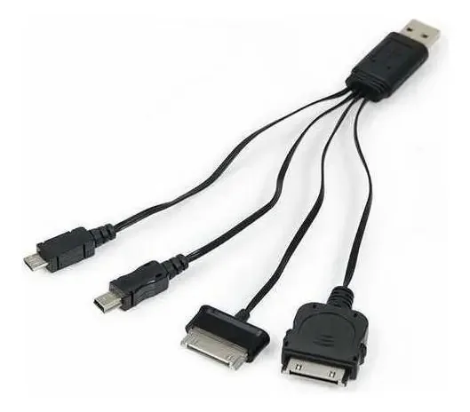 Cabo Usb Multifuncional C3tech Uc-04s, Dados E Energia