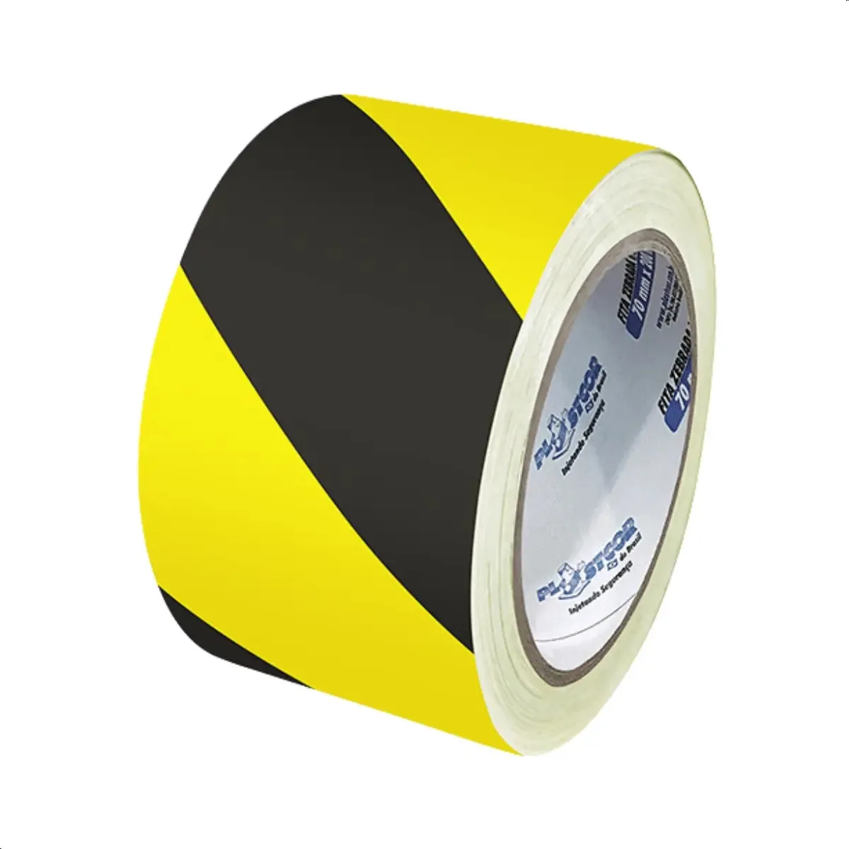 Fita Zebrada Pt/am 150m Plastcor 700.00085