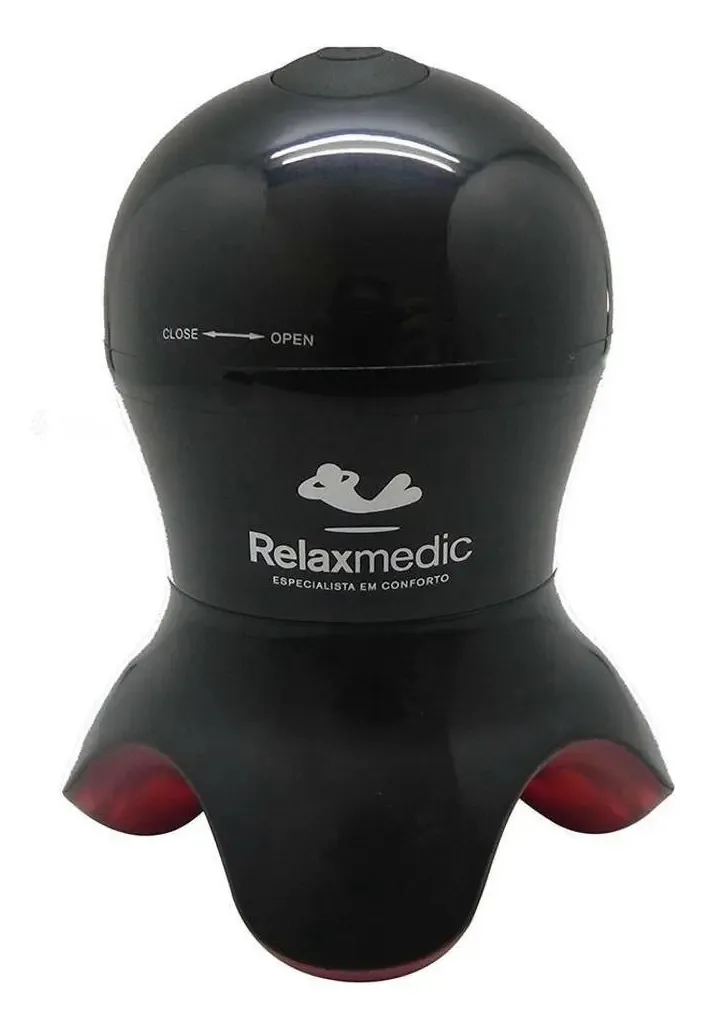 Massageador Portátil Mini Relaxmedic - Preto