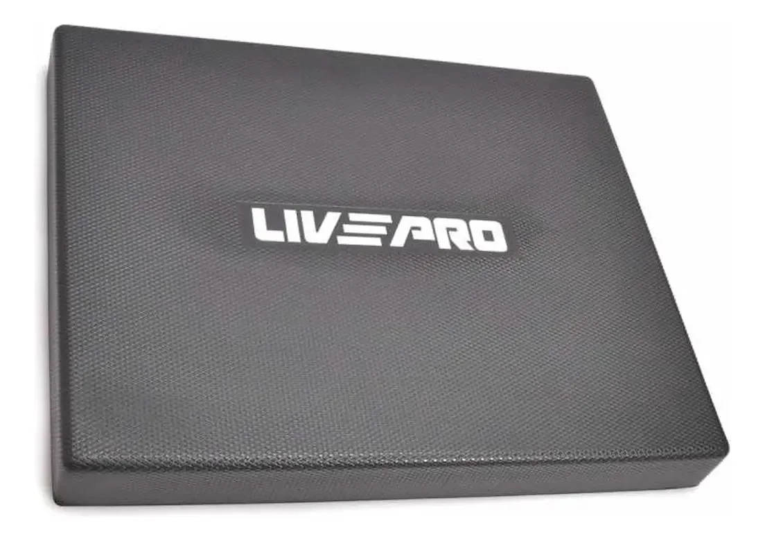 Balance Pad 49x40x5,5cm Lp8360 Liveupro Cor Preto
