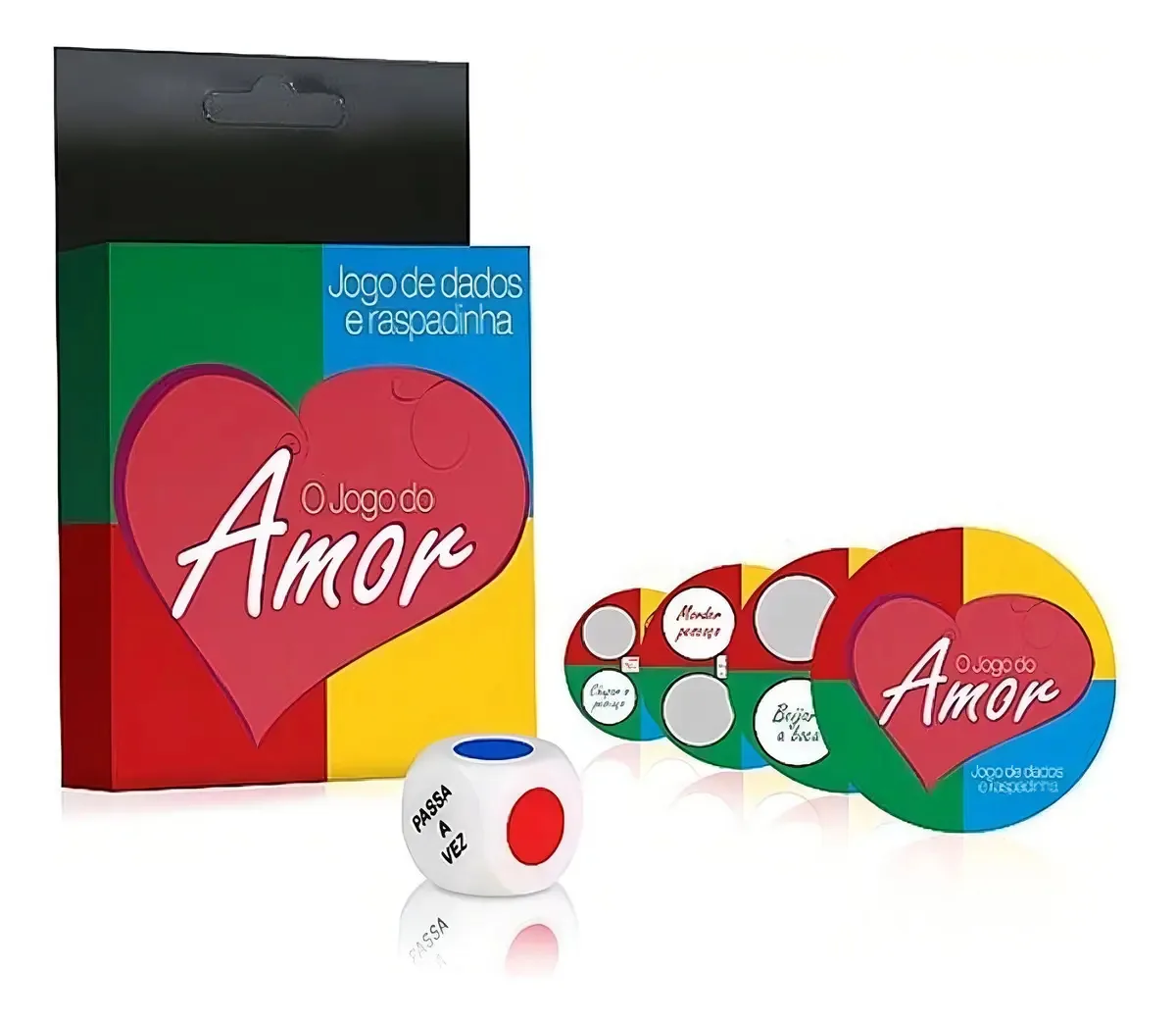Jogo Do Amor - Jogo De Dados Com Raspadinhas