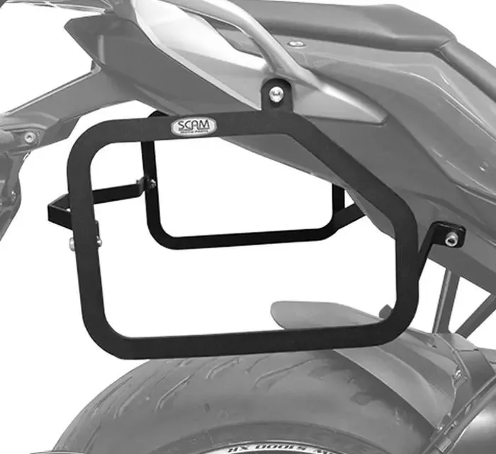 Afastador de Alforges Scam para BMW S 1000XR – Preto Fosco