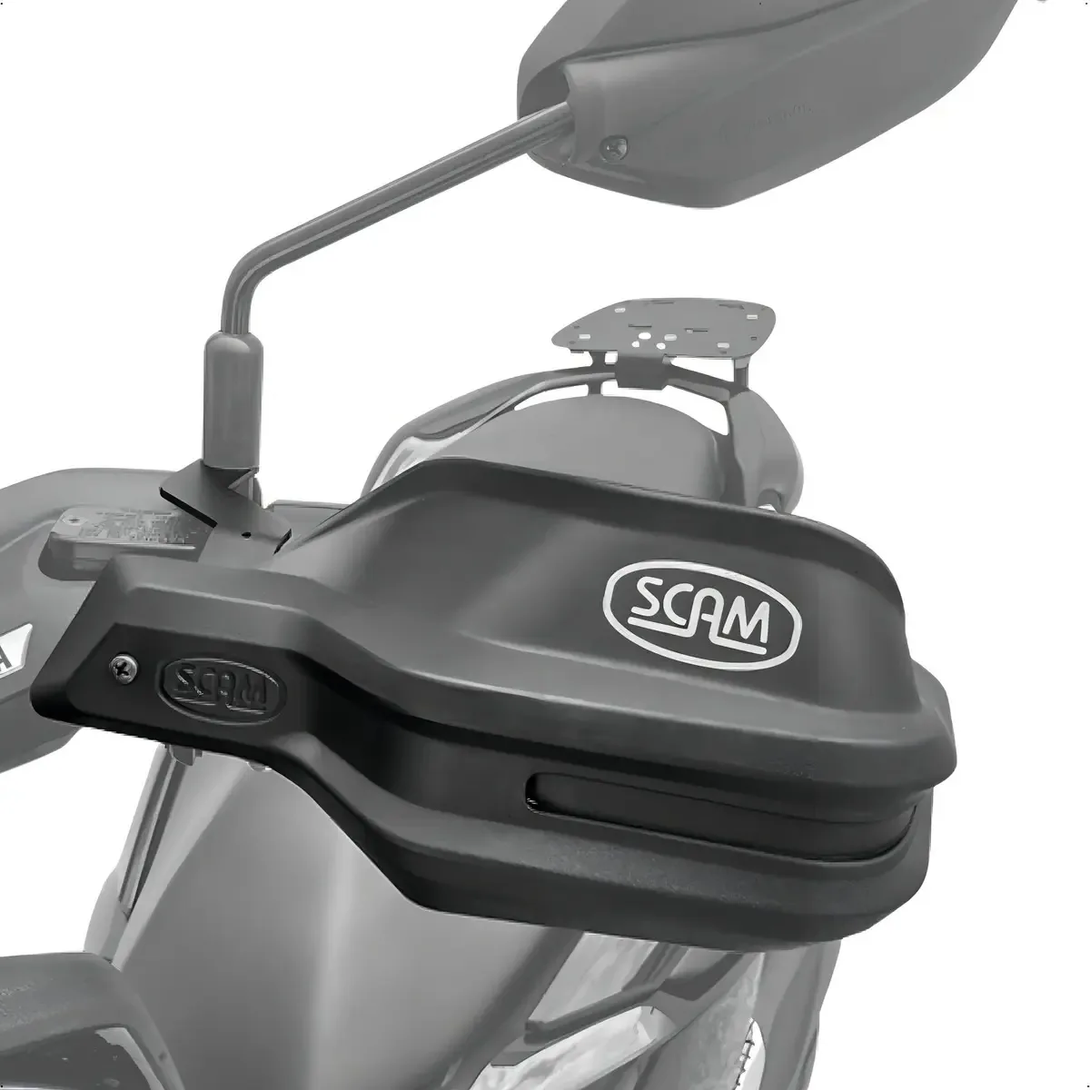 Protetor De Mão Nmax 160 2025 Scam Carbon