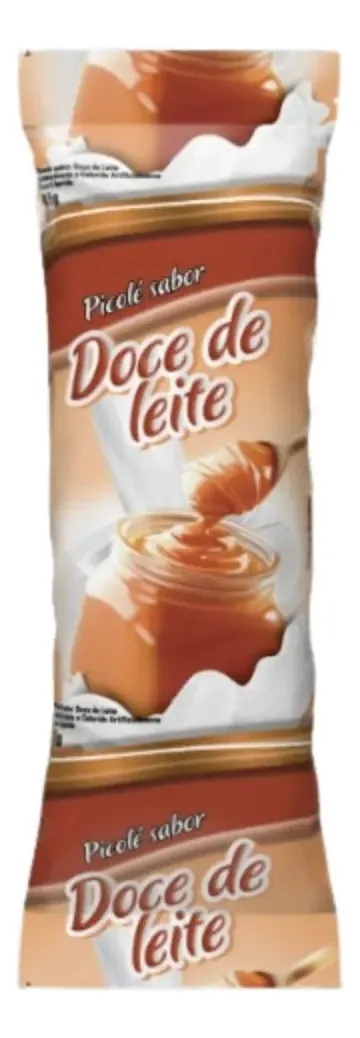 Saquinho Bopp Picolé Doce De Leite C/ 250 Gramas