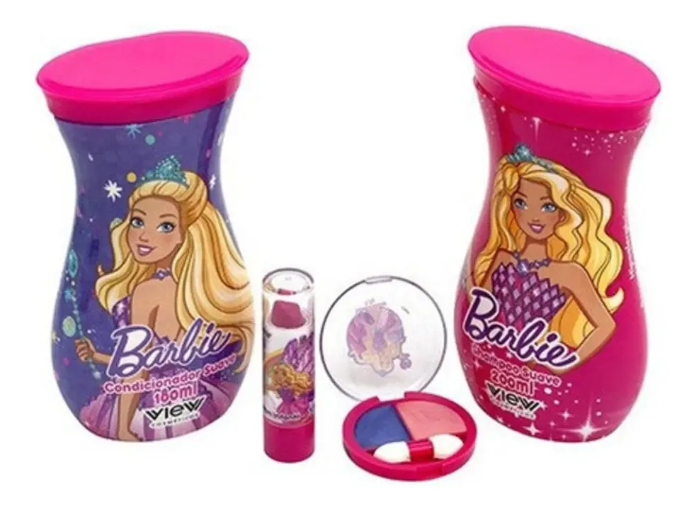 Kit Shampoo Cond Beleza Barbie