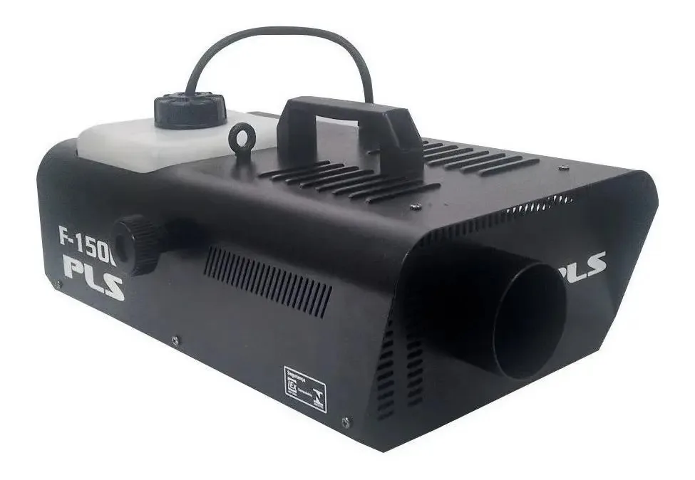 Máquina de fumaça PLS F-1500 cor preto