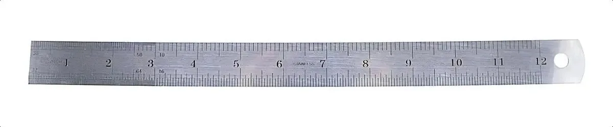 Régua Em Alumínio Para Artesanato Em Geral 30cm