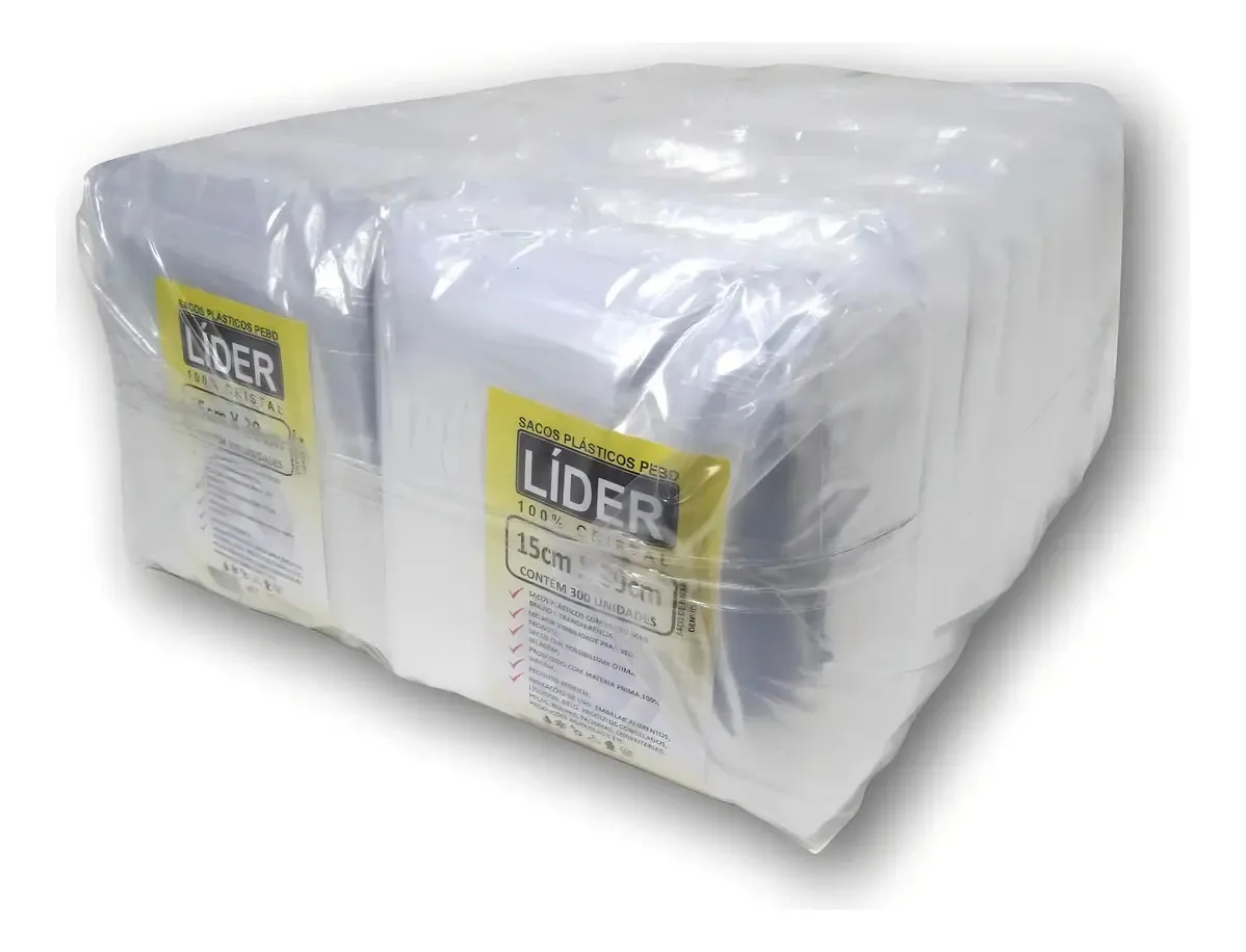 Saco Virgem 15x30 0,8 P 1kg Pc5kg