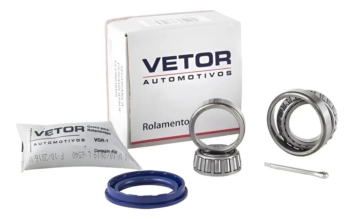 Kit Rolamento Roda Dianteiro - Vw Brasília / Fusca 1975