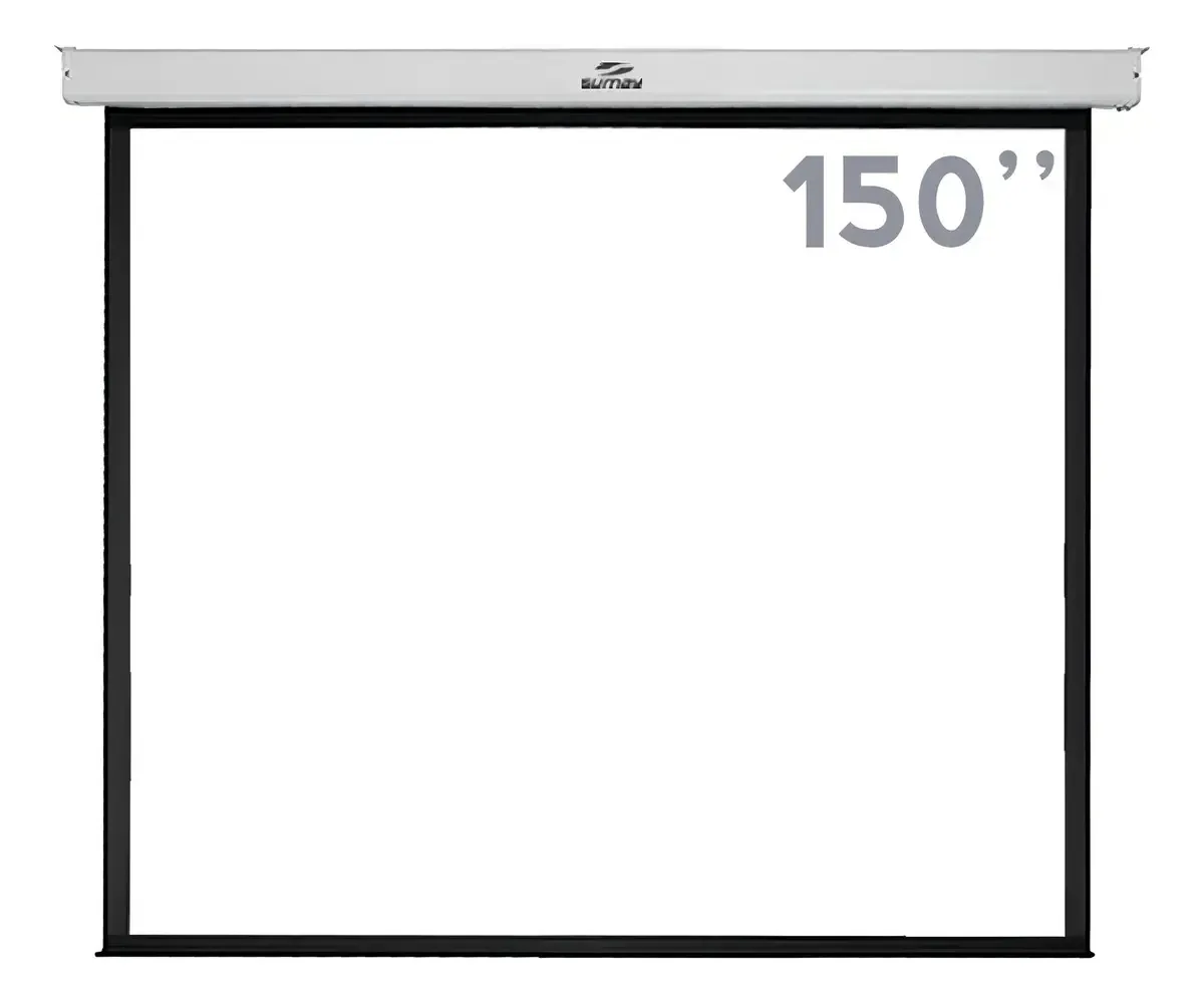 Tela Projetor Eletrica 150 Polegadas 2.95x2.21mt Tevs150 220v