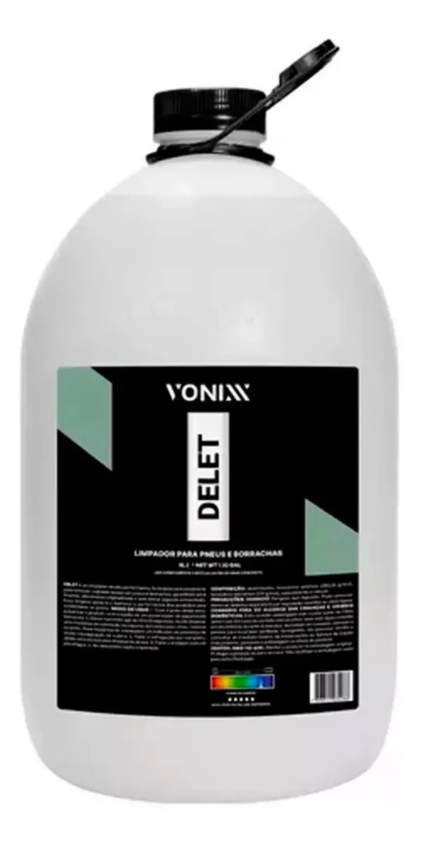Limpador Para Pneus e Borrachas Delet 5L l - VONIXX 2050190