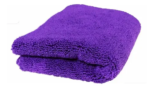 Toalha de Microfibra Zacs Violeta 40x40cm Flanela Limpeza Automotiva