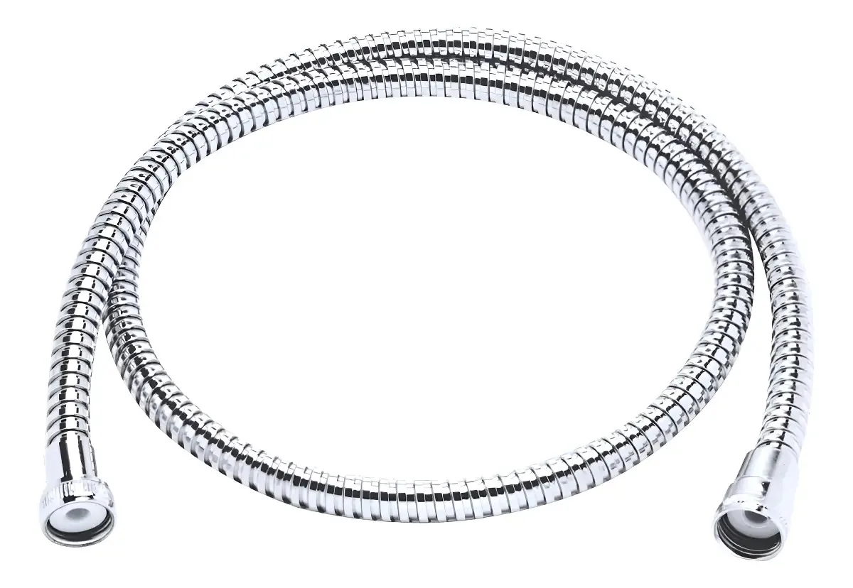 Engate Mangueira Metal Bognar 1/2 Para Pias E Bidês 120cm Cromado