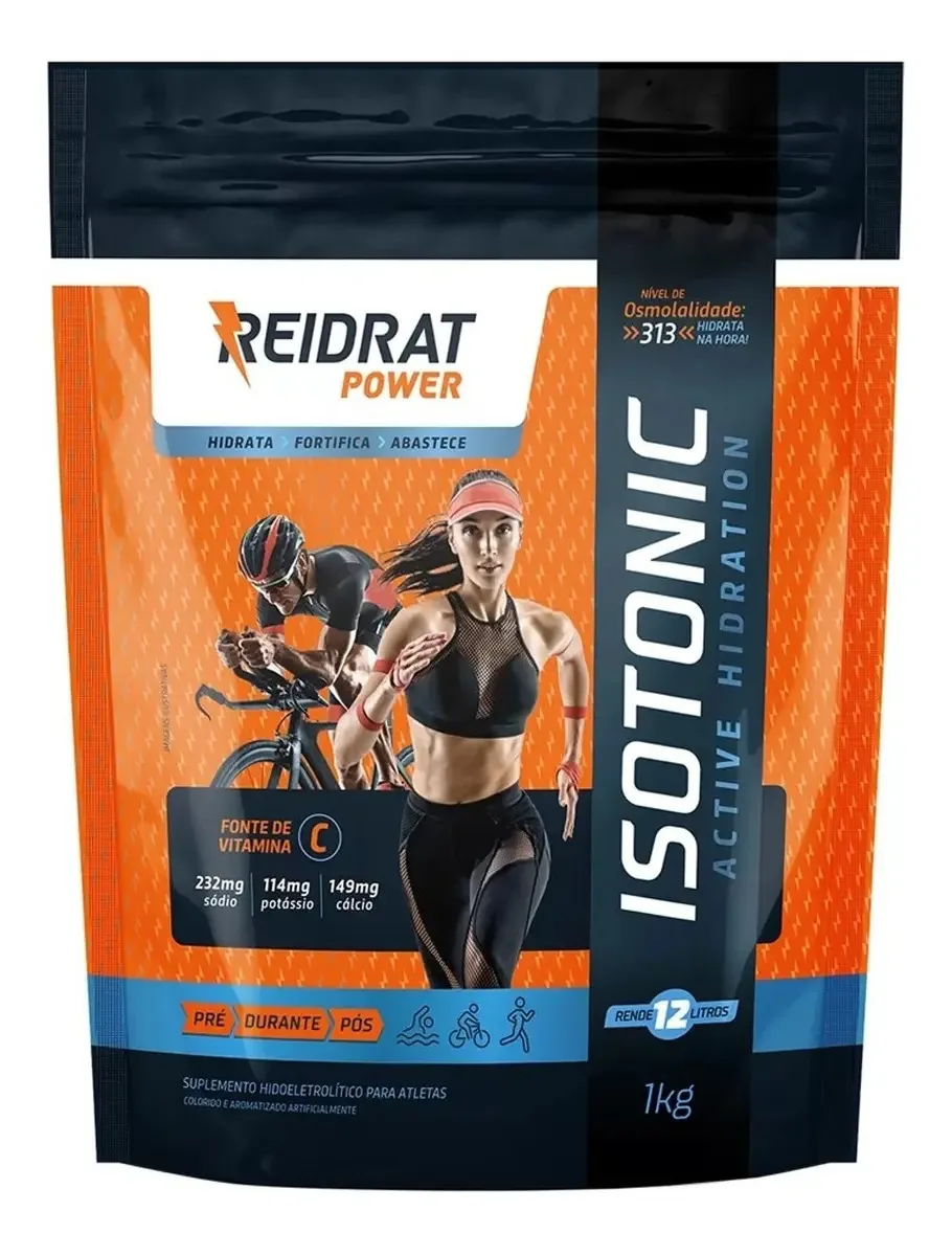 Isotônico Em Pó - Endurance - 1kg - Rende 12l - Reidrat