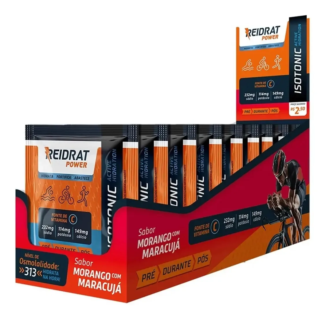 Isotonic - Isotônico Repositor Energético - 20 Un De 33g