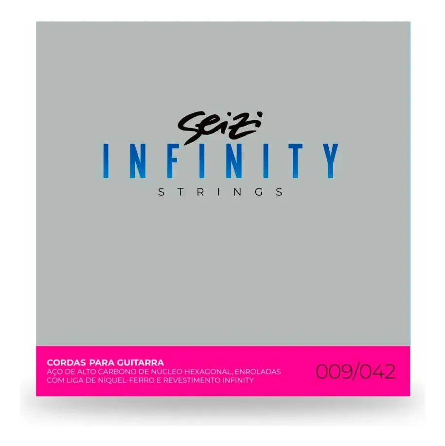 Corda P/guitarra Revestida Seizi Infinity 9/42 - Ec0586