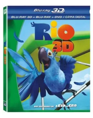 Blu-ray Rio 3D e Rio 2 com Filmes em Blu-ray 3D, Blu-ray e DVD - Fox
