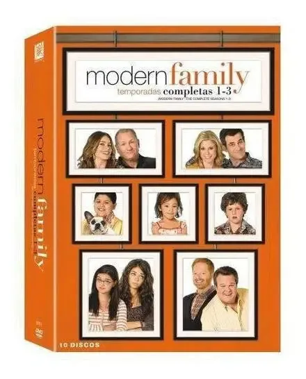DVD Box Modern Family Temporadas 1 a 3 - 10 Discos