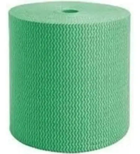 Pano Multiuso De Limpeza Tipo Perfex Azul 28cm X 300m 600 Folhas