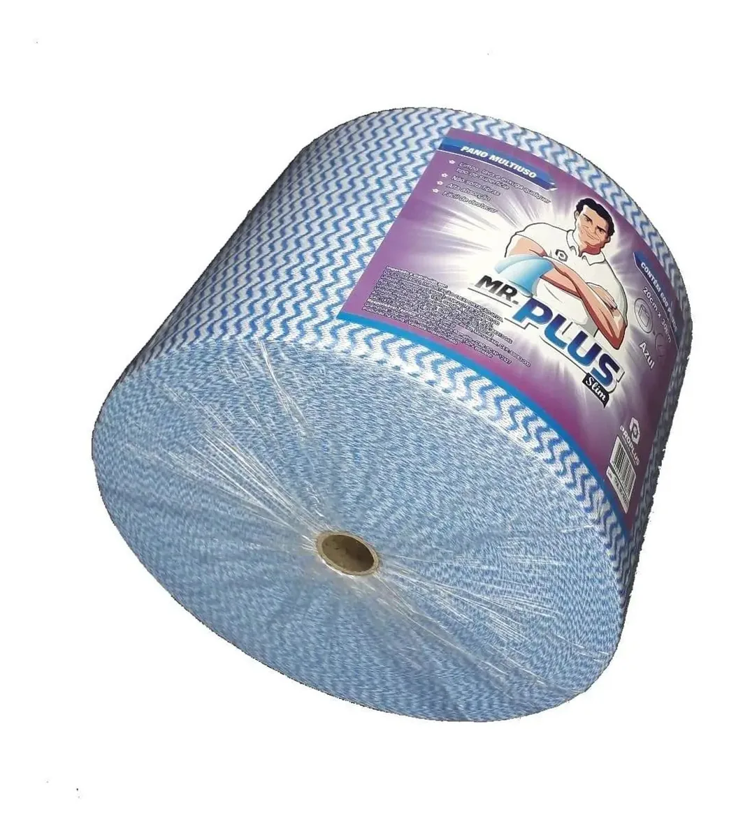 Perfex Rolo Azul 300 Metros 600 Panos Multiuso Bobina Slim