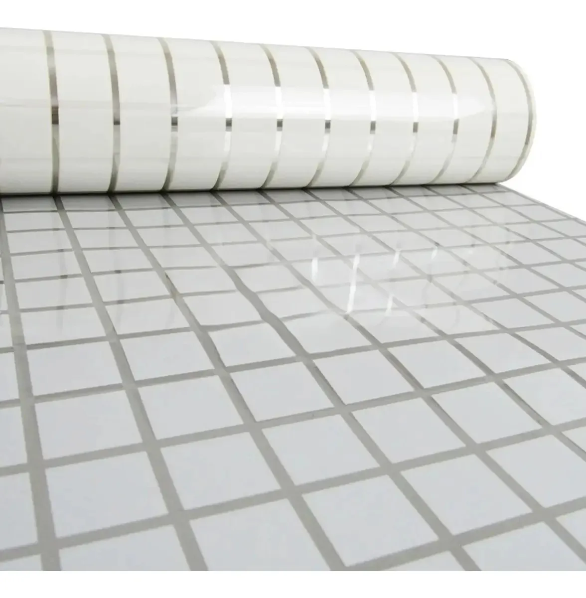 Insulfilm Película Quadriculado Decor Vidro Janela 2mx75cm