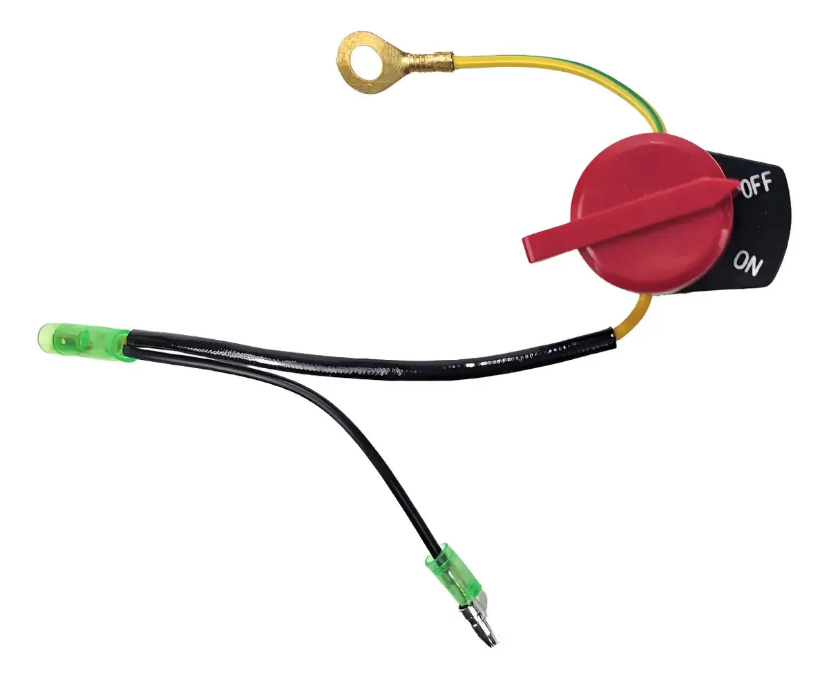 Chave Liga E Desliga Motor Gasolina Branco Buffalo Toyama