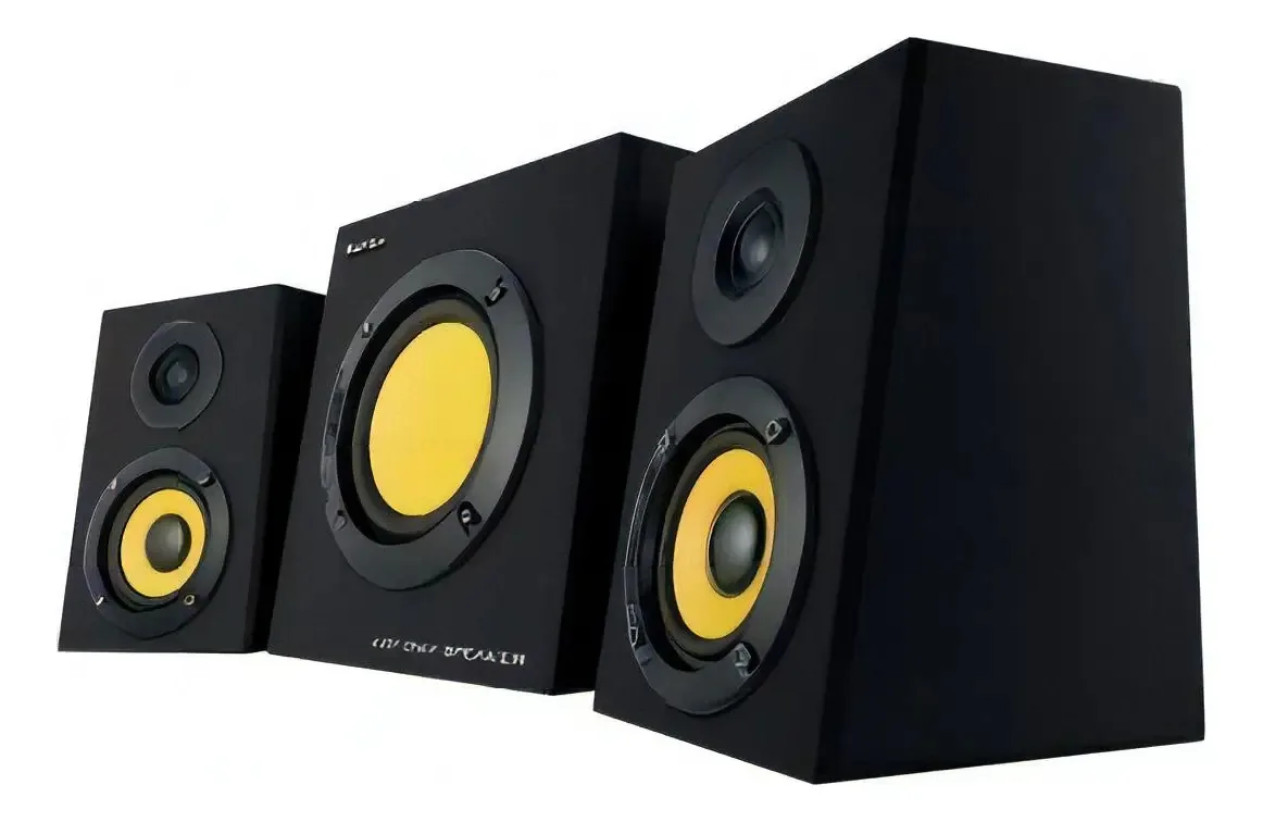 Caixa De Som Subwoofer 2.1 20w Rms Braview