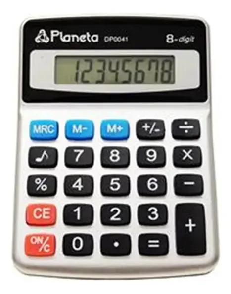 Calculadora Planeta 08 Digitos Ref.dp0041 Un