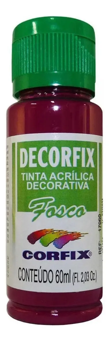 Tinta Decorfix Fosca 489 Magenta Primario 60ml