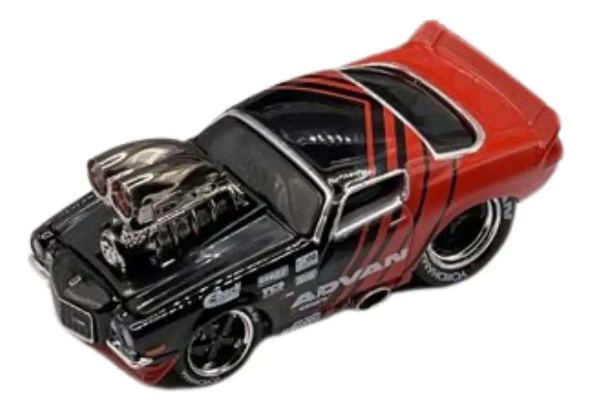 Miniatura Carro Chevrolet Camaro 1971 Muscle Machines 1/64 M Cor Preto