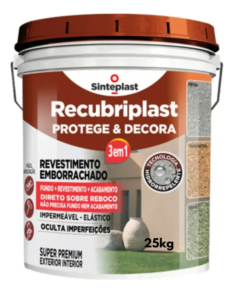 Massa Emborrachado Acrilica Efeito Pedra Natural Granito 25k