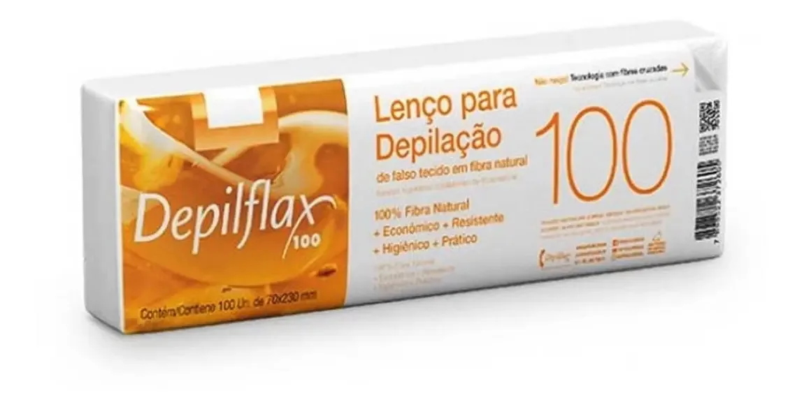 Lenco Dep.depilflax Fibra Natural C/100un