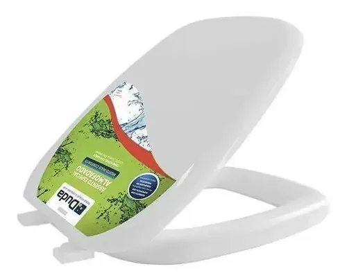 Assento Sanitario Duda Fit Almofadado Branco
