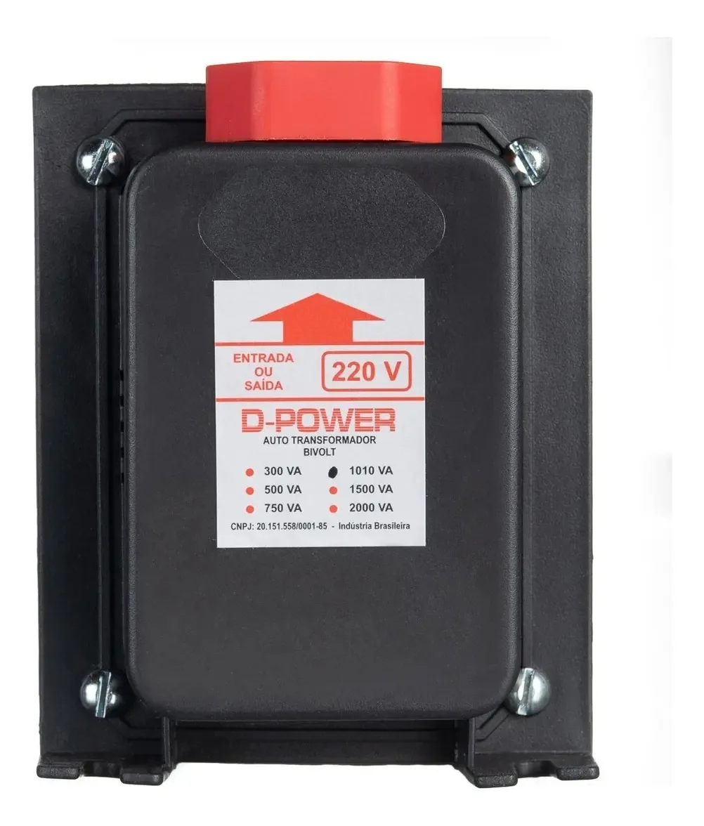 Auto Transformador 1010va - 110v/220v E 220/110 Bivolt