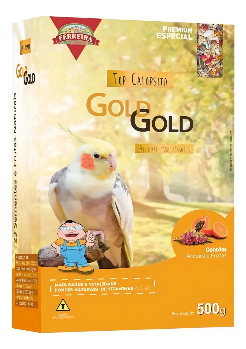 Top Calopsita Gold