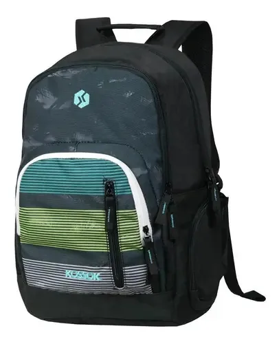 Mochilas Kossok Malibu, mochilas acolchoadas, de qualidade reforçada, cor: 717 Paradise