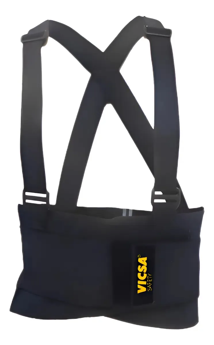 Cinta Ergonômica Abdominal Com Suspensório Vicsa Tamanho G