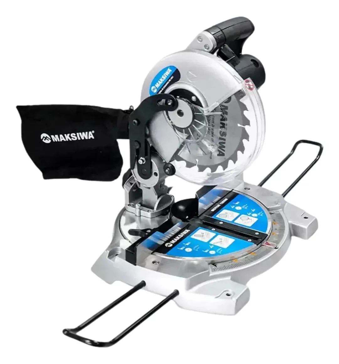 Serra Meia Esquadria Maksiwa MK100.I 1200W 210mm Inclinação 45º