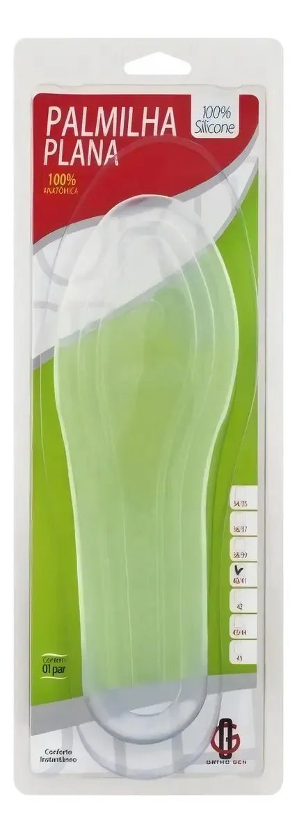 Palmilha Silicone 42 Tam Orthogen