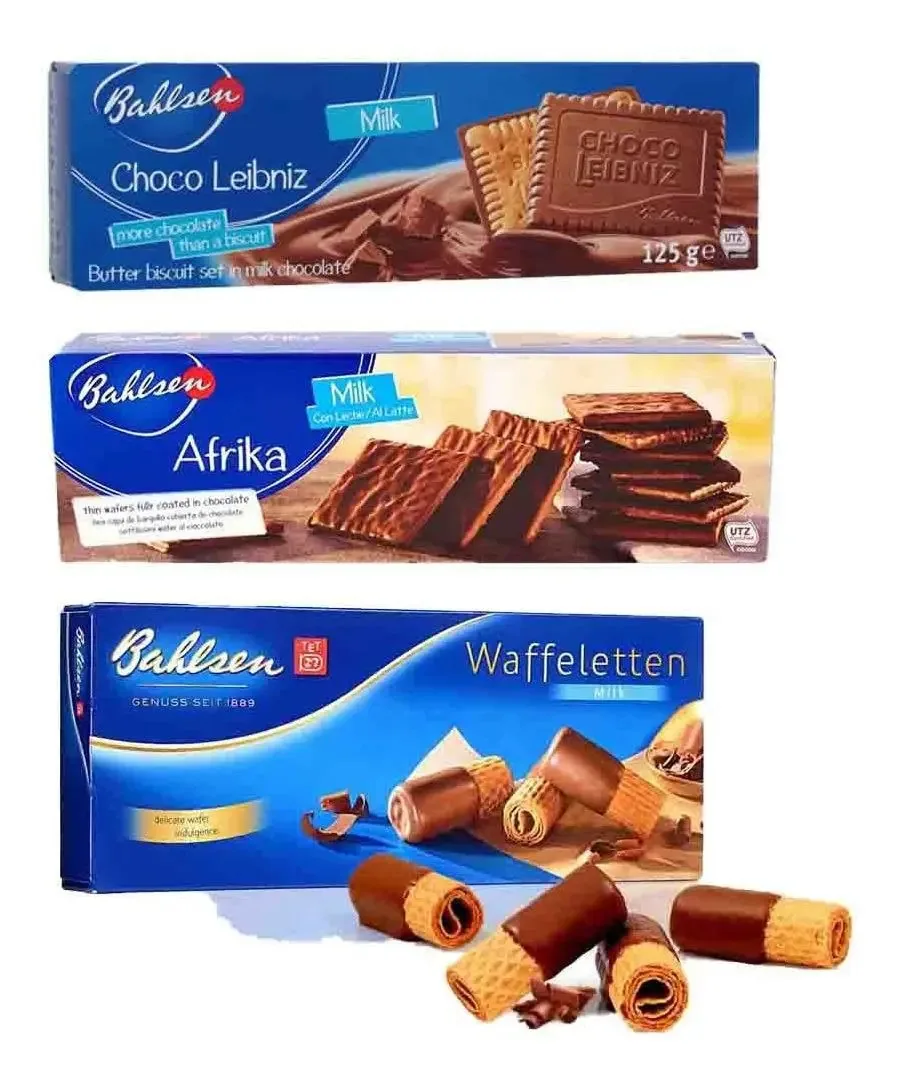 Biscoitos Bahlsen Leibiniz Waffeletten Afrika Alemanha 3 Un