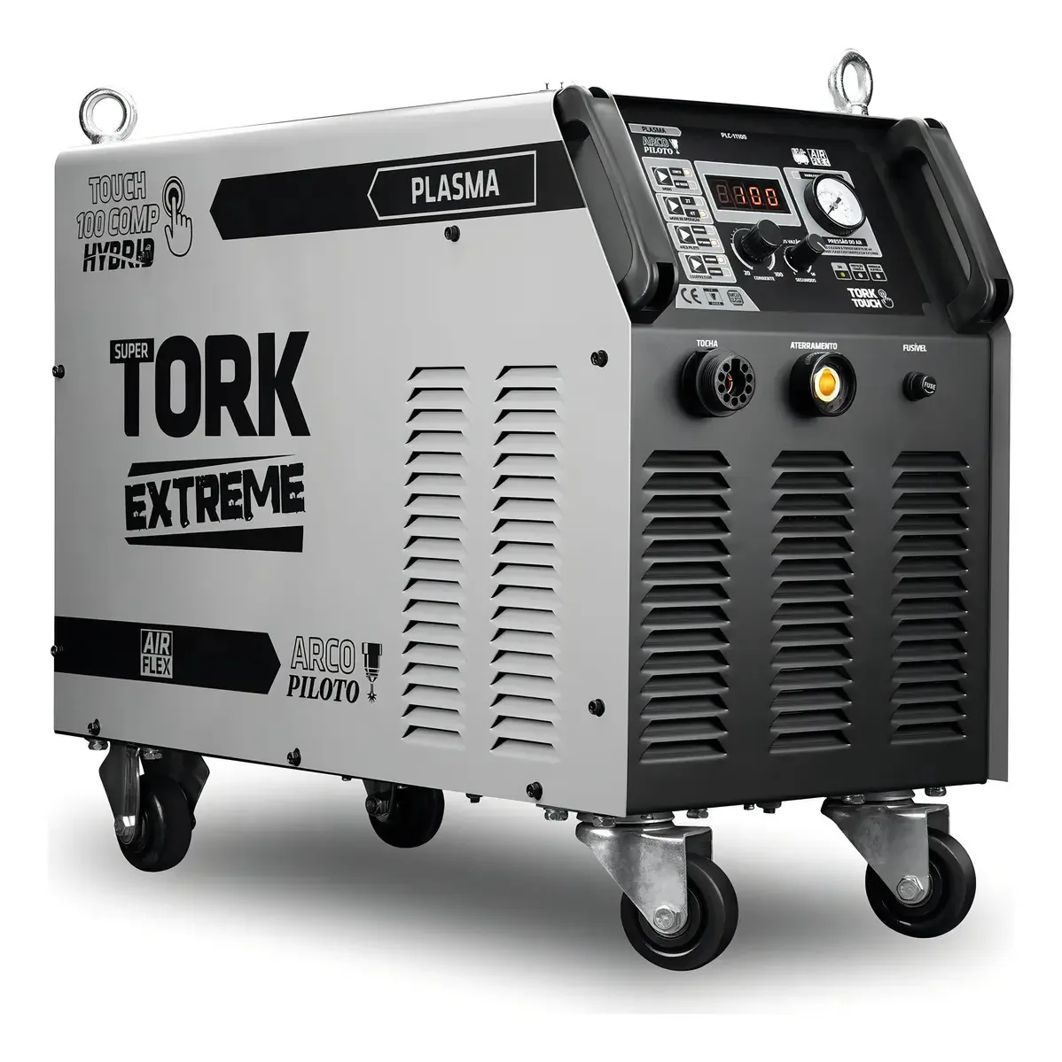 Maquina Corte Plasma 100a Arco Piloto Compressor Interno 35m