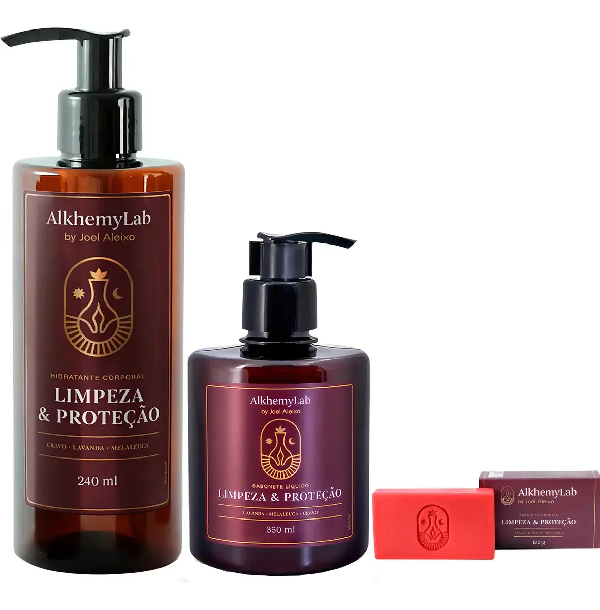 Hidratante Limpeza Proteção+sabonete Líquido+sabonete Barra