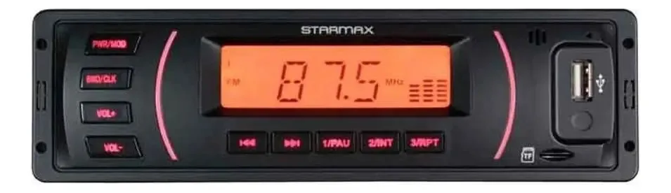 Rádio Automotivo Com Usb Kx3 New Starmax Usb / Sd / Radio