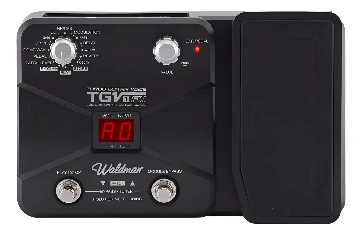 Pedaleira Para Guitarra Tvg-1fx Waldman