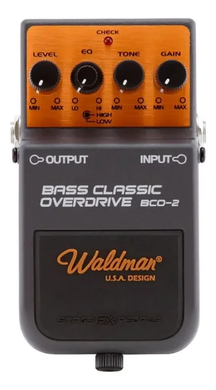 Pedal Para Baixo Waldman Bass Bco-2