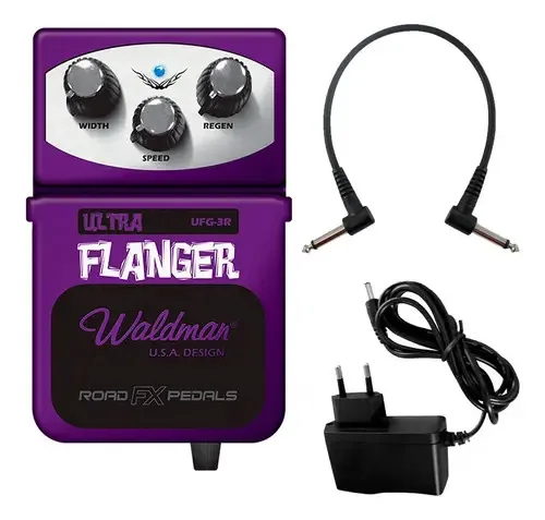 Kit Pedal Efeito Para Guitarra Waldman Ufg3r Ultra Flanger